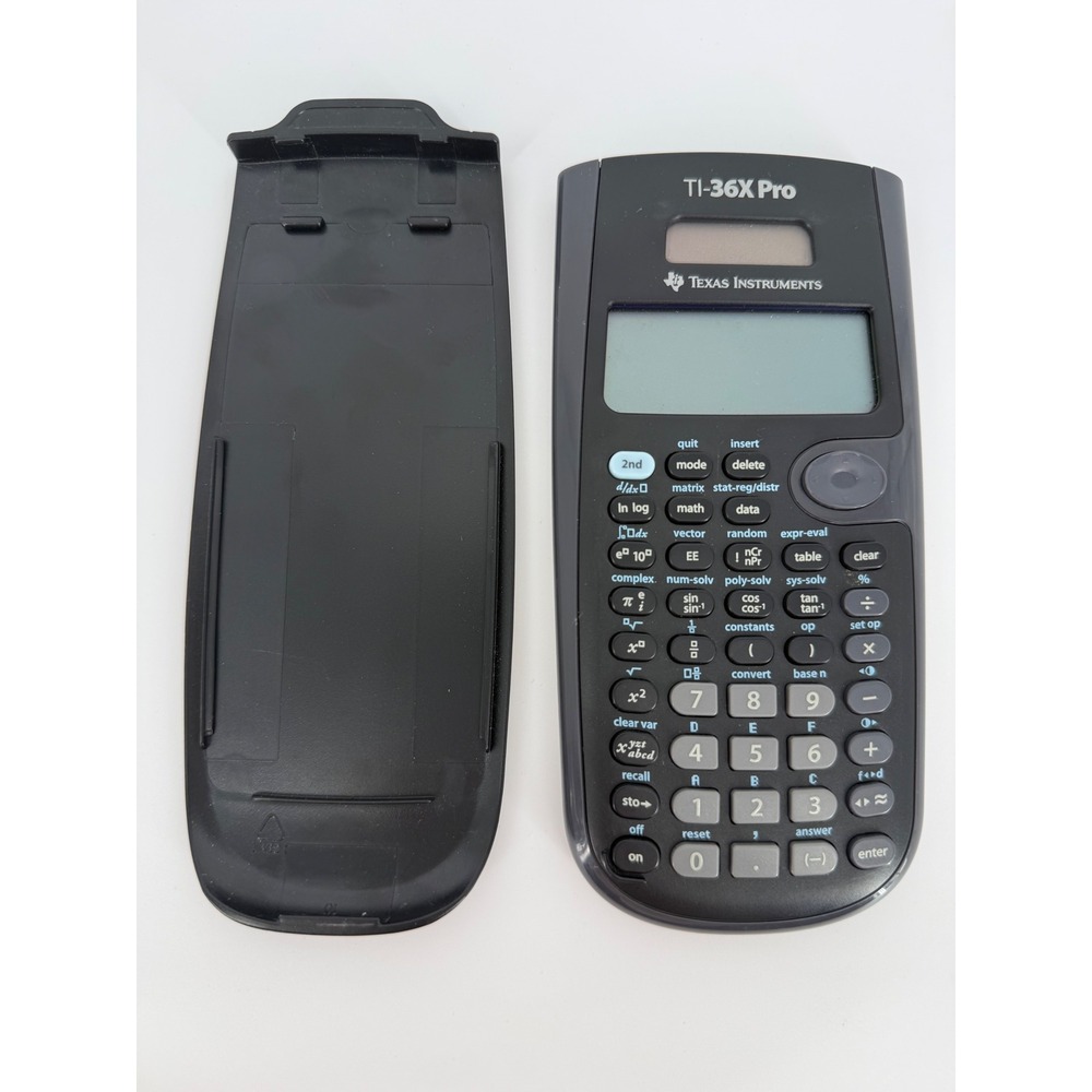Texas Instruments TI-36X Pro Scientific Calculator Black with Cover